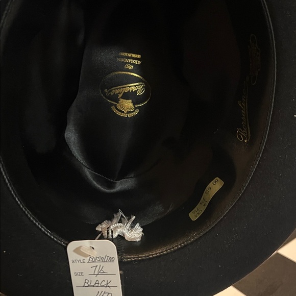 BNWT handmade Borsalino Lined Alessandria Shaved Felt hat - Picture 6 of 7